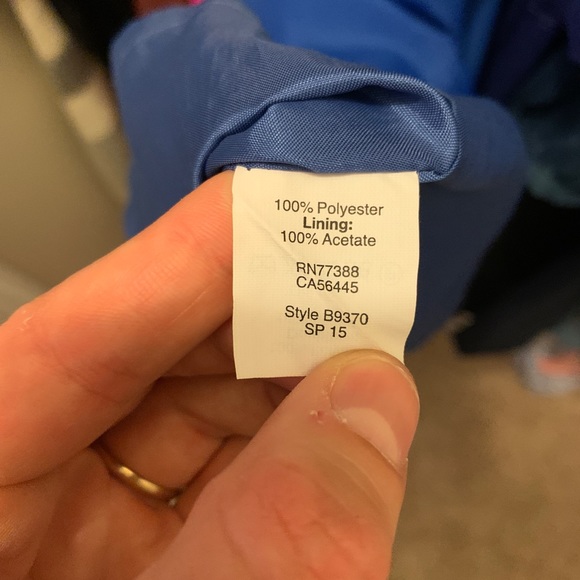 J crew slip dress, cobalt blue, size 8 - Picture 9 of 11